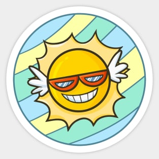 Sun Glasses Sticker